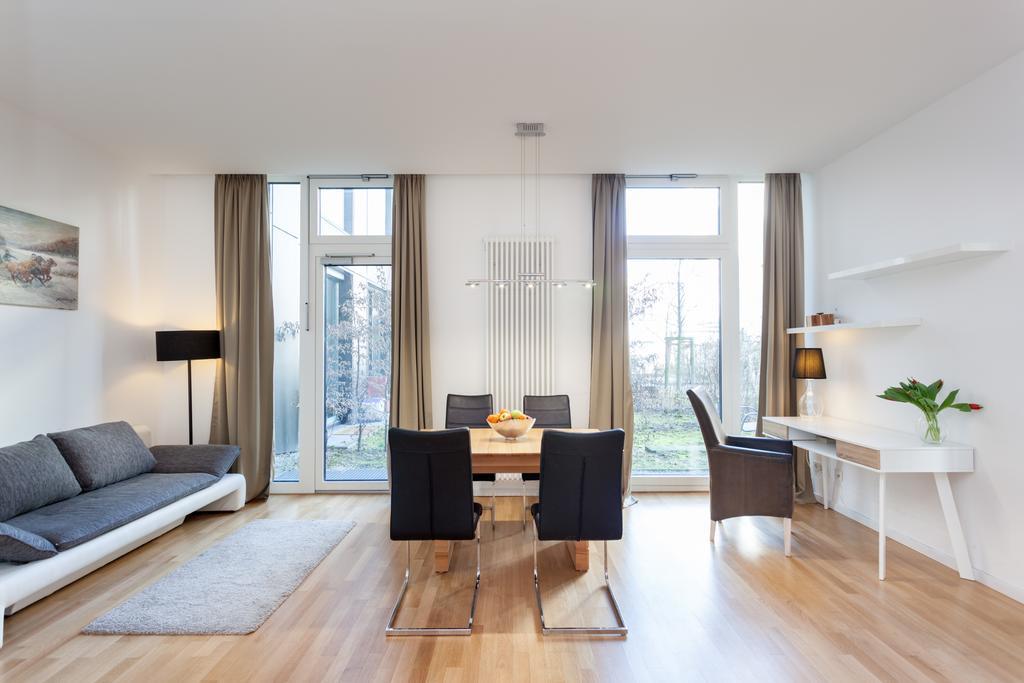 Modern Apartment In The Luxury Complex Marthashof Berlín Pokoj fotografie